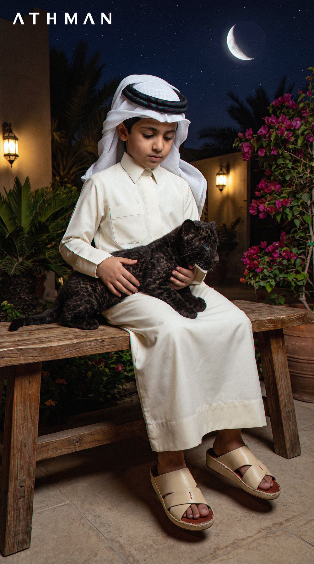 Boy's Arabic Sandal - 2603B