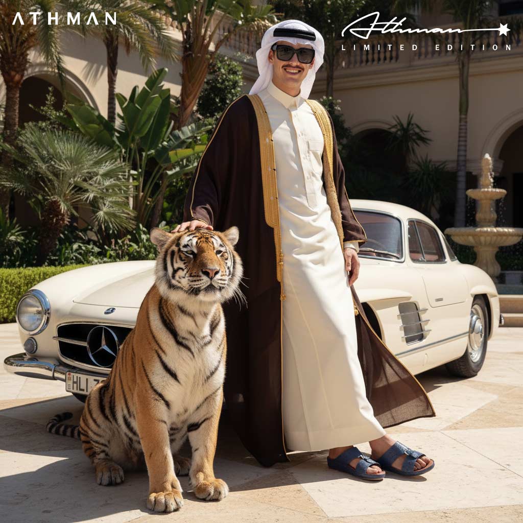 Men's Arabic Sandal - Athman Star - OST10