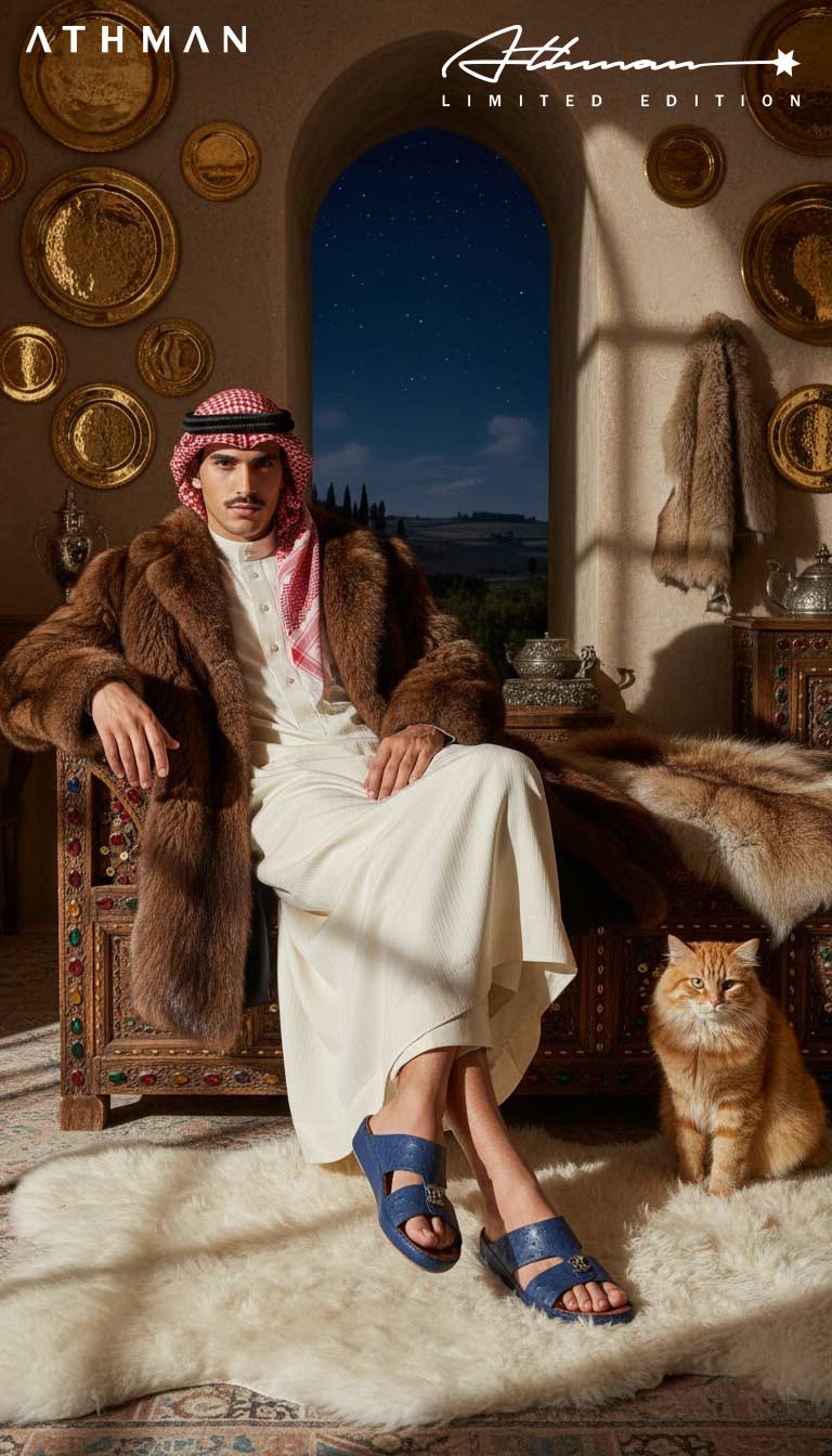 Men's Arabic Sandal - Athman Star - OST01